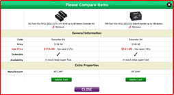 Product Comparison